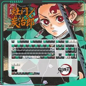 귀멸의 칼날 키캡 기계식 캐릭터 투명 DIY 키보드 애니메이션 키보드 키캡 고죠 사토루