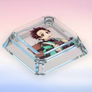 귀멸의 칼날 투명 키캡 기계식 커스텀 DIY 포인트 캐릭터 애니메이션 스타일