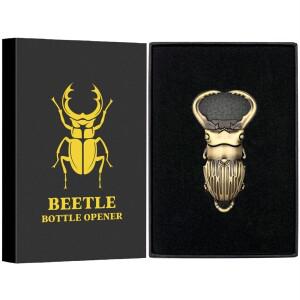 병캔 오프너 아연 합금 곤충 크기 바 레스토랑 맥주 금속 오프닝 도구 병따개 매력 딱정벌레 모양