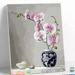 페인팅 명화 난초 40X50 DIY유화그리기 셀프페인팅키트