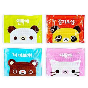 [2개구성] 포켓난로 캐릭터 일회용 혹한기 손난로 손 스포츠 온열팩 FAWB91F72