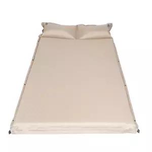 자동 공기 주입식 캠핑 에어매트리스 방습 두께 두 배 자충식 경량 싱글 더블 휴대용 텐트 매트 야외 낮잠 패드