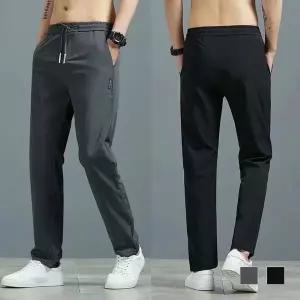 [에이치플러스몰]와일더 남자 아이스바지 SD220532 스키니진 면 슬랙스 면바지 밴딩