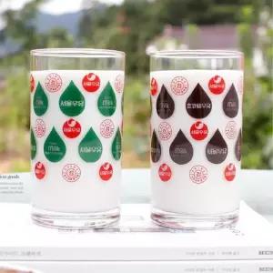 [마이모노샵][마이모노샵] 서울우유 뉴에디션 굿즈 일자 무늬 패턴 하이볼컵 식기 (17307592)