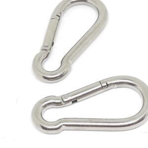 [2개구성] 원모어 대형 D형키 10cm 미니 등산용 클라이밍 스텐 AEWE900DB