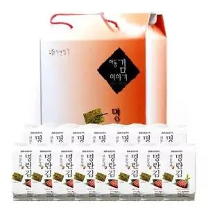녹차 명란김 선물세트 24봉