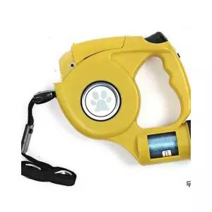 루미나D 애견 리드줄 산책 반려견 목줄 강아지 산책줄 옐로우