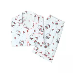 스파오 산리오 캐릭터즈 쿠로미 마이멜로디 여름 반팔 파자마 잠옷