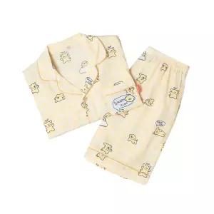 [스파오 귀여운 강아지 몰티즈 캐릭터 여름 반팔 파자마 홈웨어