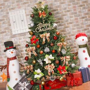 150cm 카니발 골드레드 전나무 크리스마스 풀세트 트리 완제 AEW9A2EF1