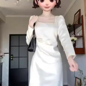 셀프 실크 드레스 촬영커풀룩 결혼식2부드레스