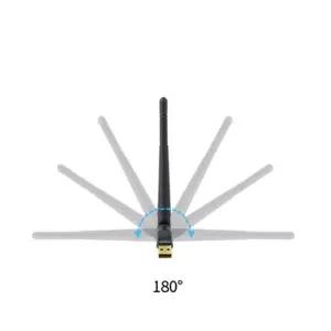 블루투스 6.0 USB 안테나형 동글 저전력 최대 100m 무선 헤드셋 키보드