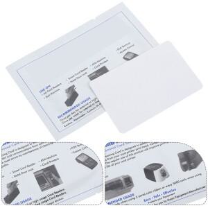 5개 세트 클렌저 포스 터미널 청소 도구 카드 클리너 PVC 프린터 리더기 신용카드 기계