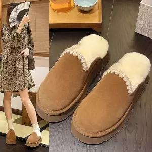 [SZ29189]털 통굽 겨울실내화 겨울 여성 실내화