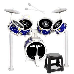 장난감 드럼 포함 5개와 선물 3개 5세 악기 소년 소녀 세트 5세용