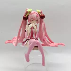 사쿠라미쿠 피규어 하츠네 벚꽃 캐릭터 타이토 보컬로이드 장식 굿즈 후이유  봉지 면 누름