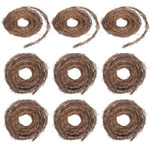 포도나무 화환 9개 꽃병 15피트 6M 덩굴 나뭇가지 천연 웨딩