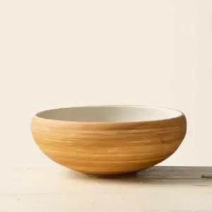 ( )이천도자기 우디 볼우동기 17.5cm 도자기 면기 식기 그릇 덮밥 그릇 플레이팅