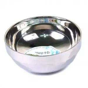 ( )bns 모던 스텐 이중구조 탕기 18cm 중형 면그릇 면기세트