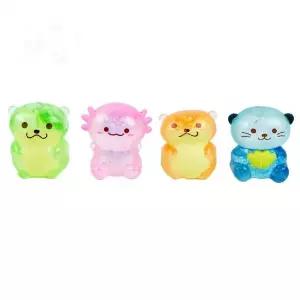 동물 캐릭터 말랑 촉감 쫀득 감각 놀이 아동 힐링 스퀴시 인형 4종 모음