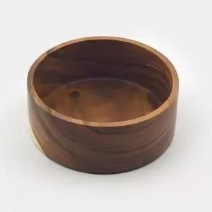 ( )아카시아 샐러드볼 야채볼 반찬 찬기 나무 그릇 23CM