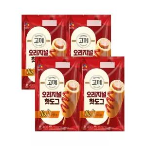 (e)CJ 고메 오리지널 핫도그 400g x4개