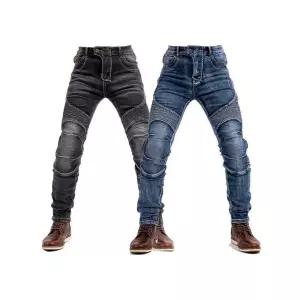 여름 바이크진 할리 오토바이 데님 보호구 바이크 라이딩 청바지