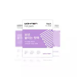 WOHNEN 미니 옷에 붙이는핫팩 1매 대량구매 소형 캠핑 배에 붙이는 휴대용손난로 KC인증
