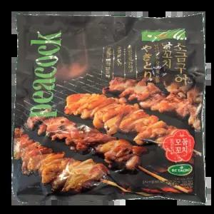 피코크 모듬 닭꼬치 소금구이 600g X 2개(아이스박스)