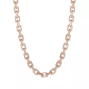 14k 시크 볼륨 클립체인 목걸이_소_42cm