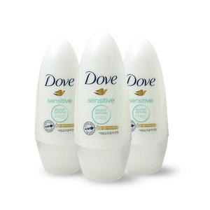 도브 데오드란트 롤온 센서티브 40ml x3개