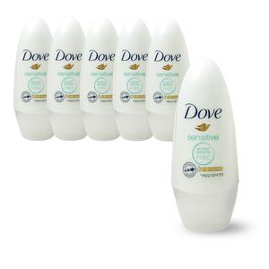 도브 데오드란트 롤온 센서티브 40ml x6개