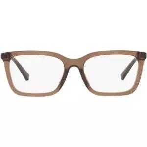 코치 HC6188U 핏 안경 프레임 투명 브라운/데모 렌즈 54mm