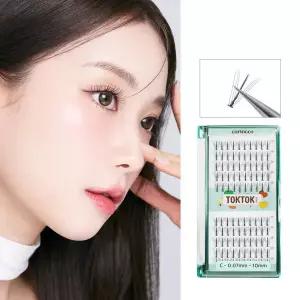 톡톡하라 더블유 속눈썹 /가닥속눈썹인조속눈썹미용소품이미용소품 붙이기 쉬운 대용량 인조속눈썹