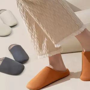 무소음 쿠션 실내화 층간소음방지 부드러운 침실용 가정 슬리퍼