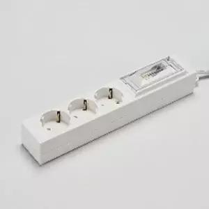 [하프클럽/셀러허브_여성트랜드패션]누전 차단기 자재 멀티탭 콘센트 3구 2