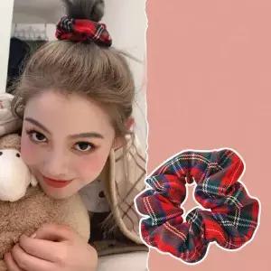 [하프클럽/]여자 올림 머리 똥머리 밴드 곱창 머리끈 고불끈