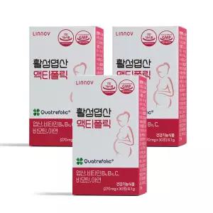리노브 4세대 활성엽산 액티폴릭, 90정