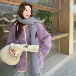 YMJKWTN077 여성 상의 겨울 양모 자켓