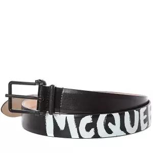 [알렉산더맥퀸] 스컬버클 그래피티 로고 벨트/550878 1NT0B 1070