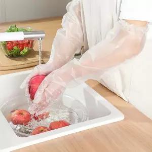 [하프클럽/]일회용장갑 비닐 세차용 김장 위생 청소 세차 긴장갑