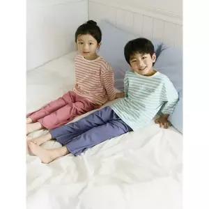 [탑텐키즈](타임스퀘어점패션관)25년 FW 공용) 소프트모달 9부 셋업MKG5UI3902