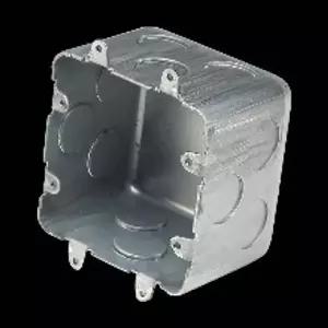 전기 철 매입박스 사각 2개용 75mm 3홀 데크용 스틸 배관 부속 설비