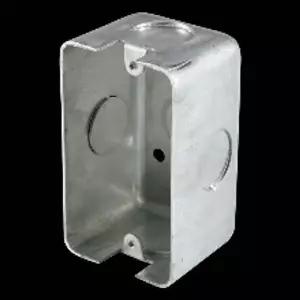 전기 철 매입박스 콘센트 승압 1개용 54mm 스틸 경량 배관 부속 설비