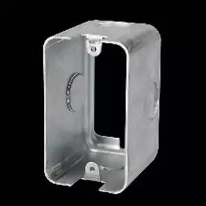 전기 철 매입박스 콘센트 승압 1개용 연결 75mm 스틸 배관 부속 설비