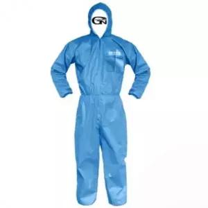 원피스 작업복 2XL 하늘색 방역복 방제복
