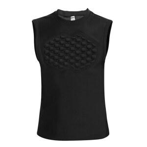 블래드 유소년 야구 가슴 보호대 패딩 압축 셔츠 축구 라크로스 하트 가드 흉골 보호 탱크