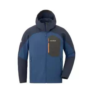 MONTBELL 로체 후드 자켓 BLUE JBWIFUJW031