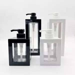 사각 모던스타일 리필 디스펜서 용기 500ml 1000ml 공병 샴푸통 로션통 바디워시