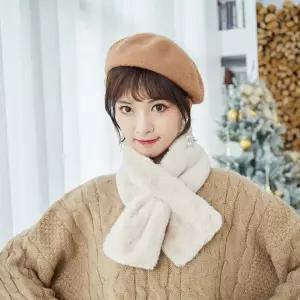 겨울 쁘띠 여성 목도리 빅머플러 밍크 머플러 여성머플러 넥워머 에코퍼밍크